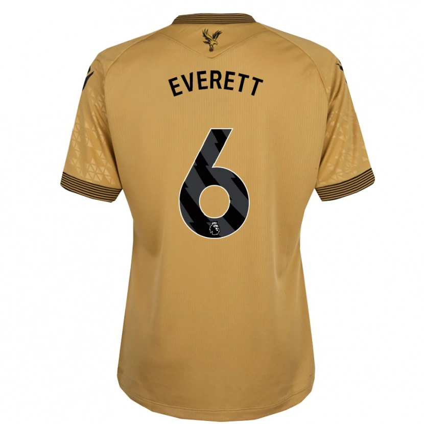 Danxen Herren Aimee Everett #6 Gold Schwarz Auswärtstrikot Trikot 2025/26 T-Shirt Schweiz
