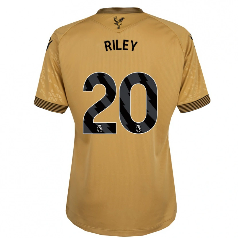 Danxen Herren Indiah-Paige Riley #20 Gold Schwarz Auswärtstrikot Trikot 2025/26 T-Shirt Schweiz