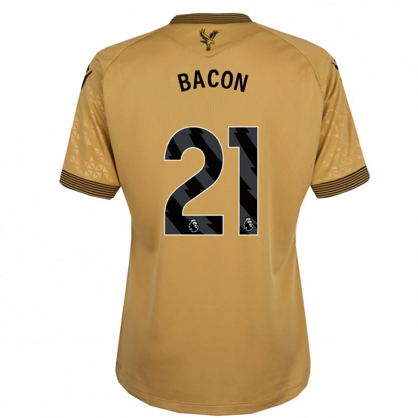 Danxen Herren Skye Bacon #21 Gold Schwarz Auswärtstrikot Trikot 2025/26 T-Shirt Schweiz