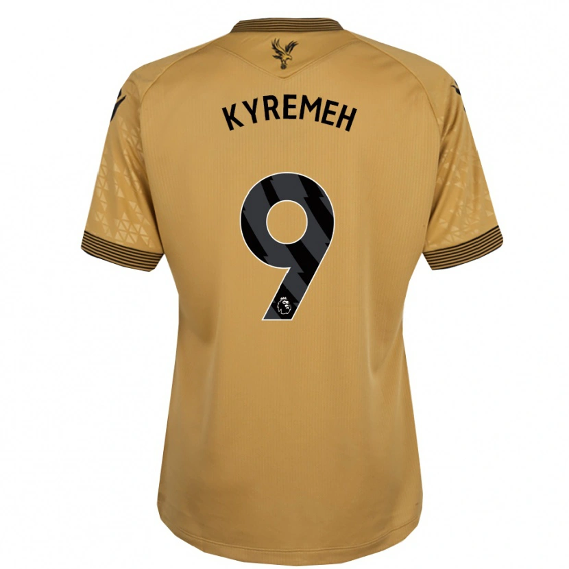 Danxen Herren Jerome Kyremeh #9 Gold Schwarz Auswärtstrikot Trikot 2025/26 T-Shirt Schweiz