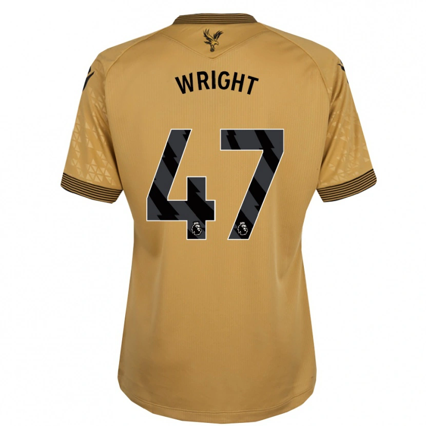 Danxen Herren Annis-Clara Wright #47 Gold Schwarz Auswärtstrikot Trikot 2025/26 T-Shirt Schweiz