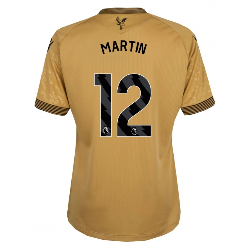 Danxen Herren Donte Martin #12 Gold Schwarz Auswärtstrikot Trikot 2025/26 T-Shirt Schweiz