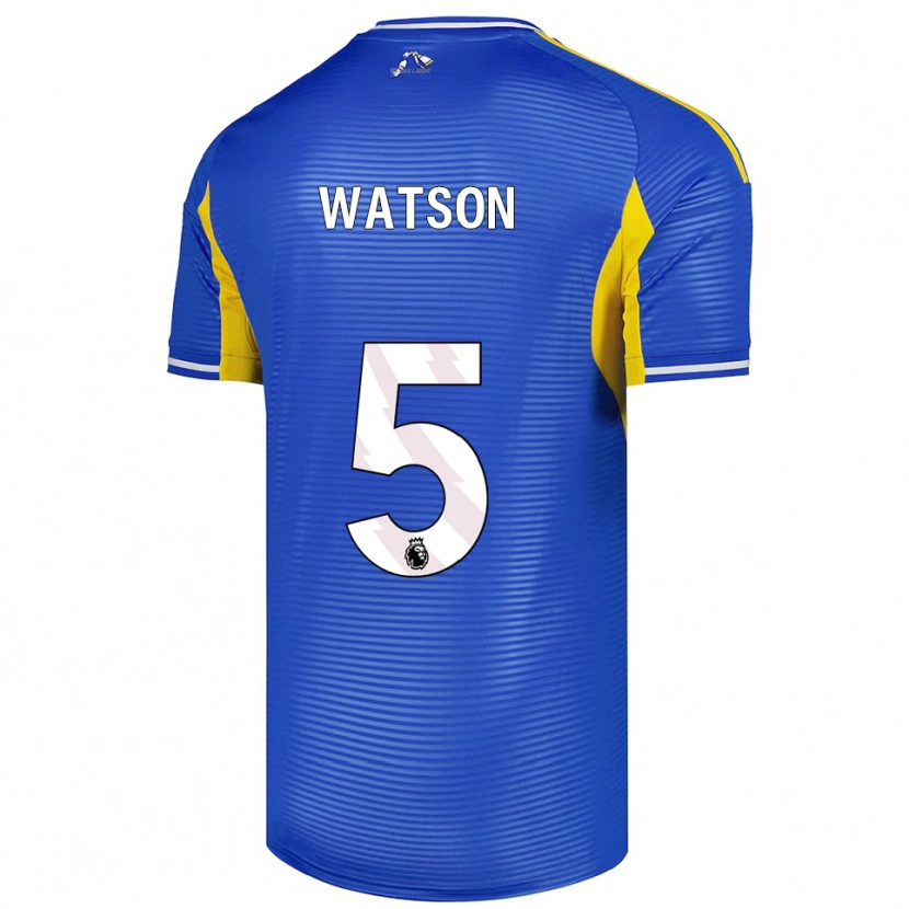 Danxen Herren Jacob Watson #5 Blau Gelb Auswärtstrikot Trikot 2025/26 T-Shirt Schweiz
