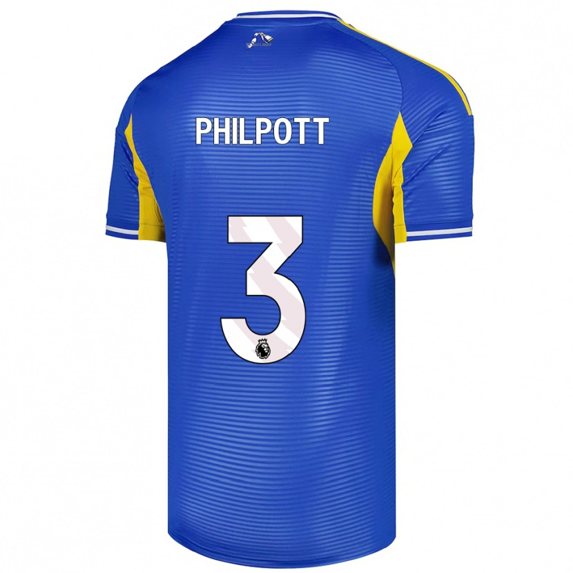 Danxen Herren Louie Philpott #3 Blau Gelb Auswärtstrikot Trikot 2025/26 T-Shirt Schweiz