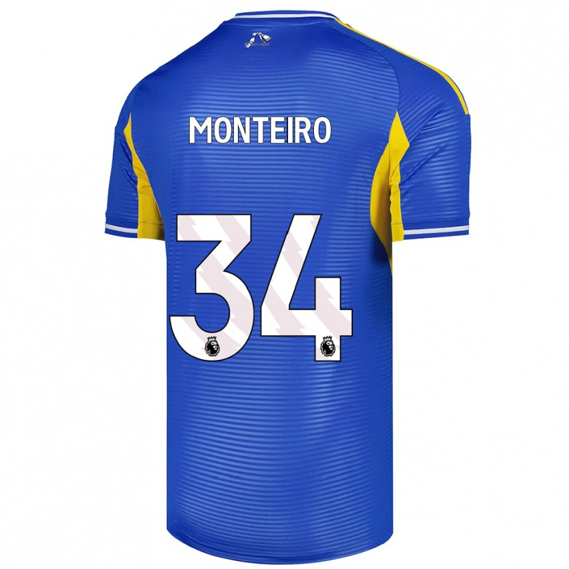 Danxen Herren Diogo Monteiro #34 Blau Gelb Auswärtstrikot Trikot 2025/26 T-Shirt Schweiz