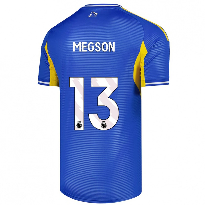 Danxen Herren Miller Megson #13 Blau Gelb Auswärtstrikot Trikot 2025/26 T-Shirt Schweiz