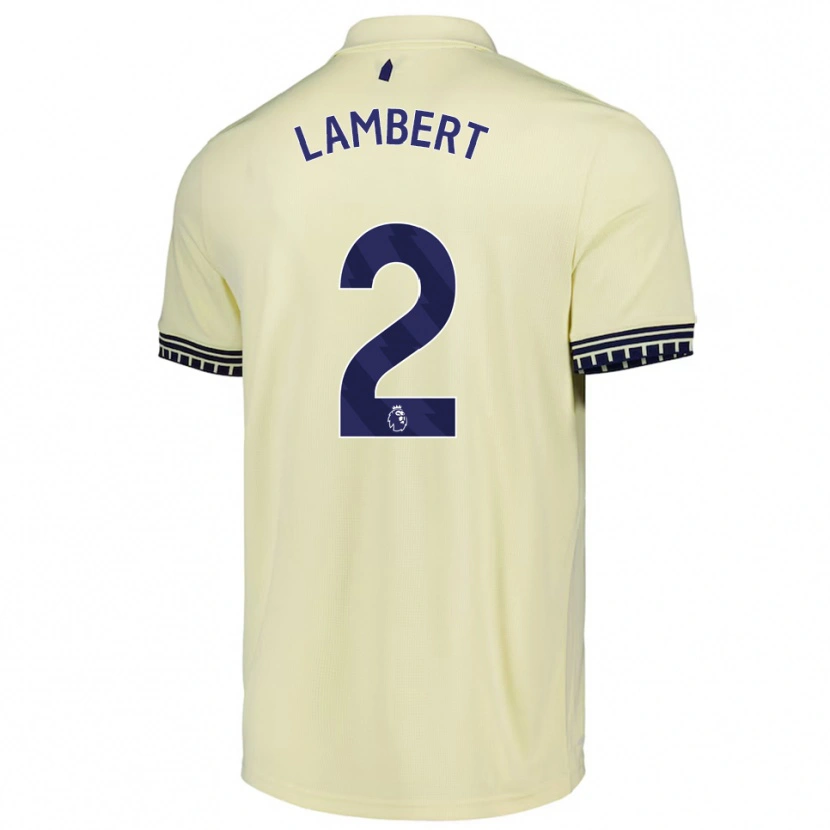 Danxen Herren Rocco Lambert #2 Creme Weiß Schwarz Auswärtstrikot Trikot 2025/26 T-Shirt Schweiz