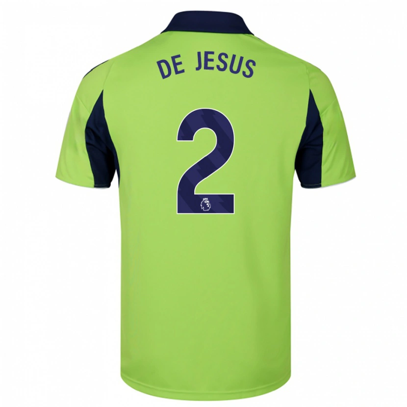 Danxen Herren Brad De Jesus #2 Grün Marineblau Weiß Auswärtstrikot Trikot 2025/26 T-Shirt Schweiz
