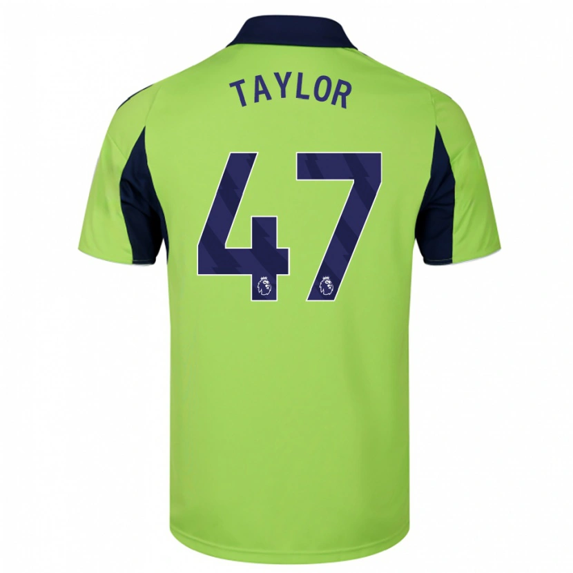 Danxen Herren Bo Taylor #47 Grün Marineblau Weiß Auswärtstrikot Trikot 2025/26 T-Shirt Schweiz