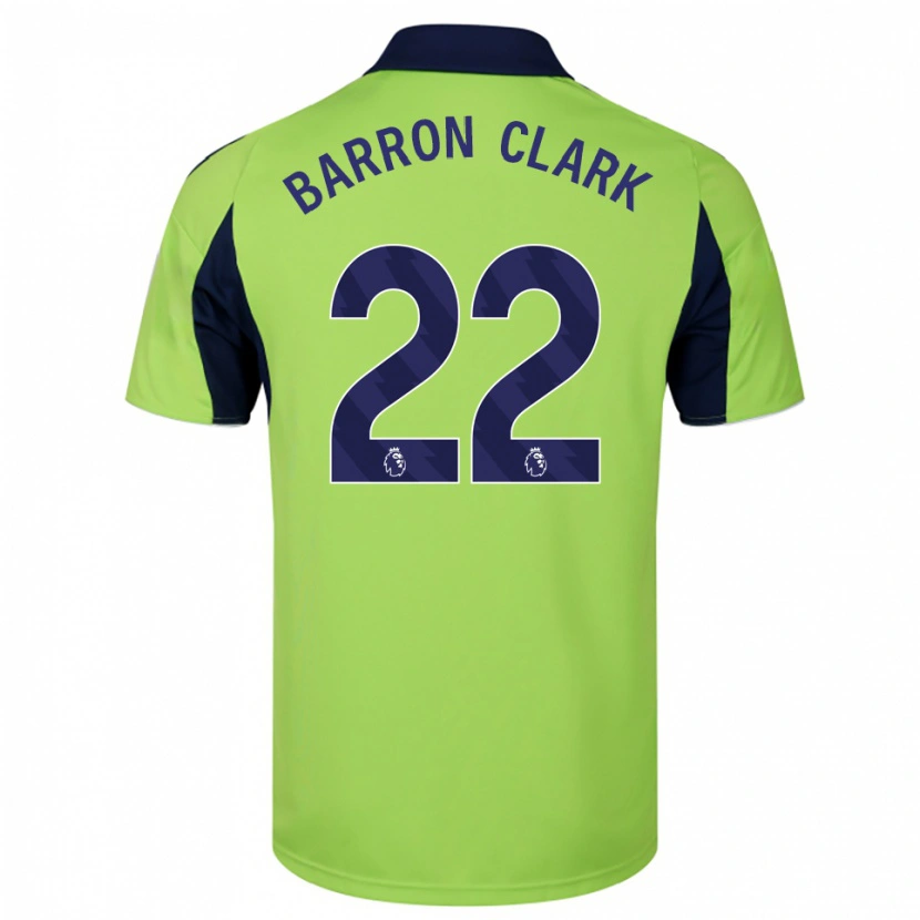 Danxen Herren Betty Barron-Clark #22 Grün Marineblau Weiß Auswärtstrikot Trikot 2025/26 T-Shirt Schweiz