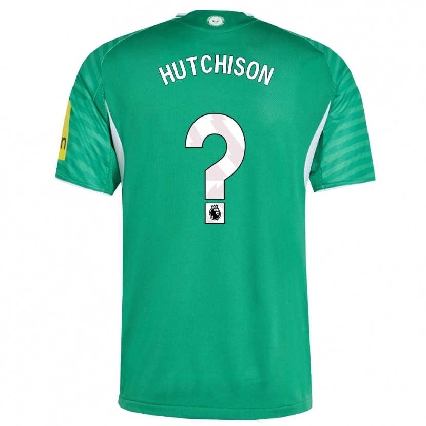 Danxen Herren Alfie Hutchison #0 Grün Weiß Auswärtstrikot Trikot 2025/26 T-Shirt Schweiz