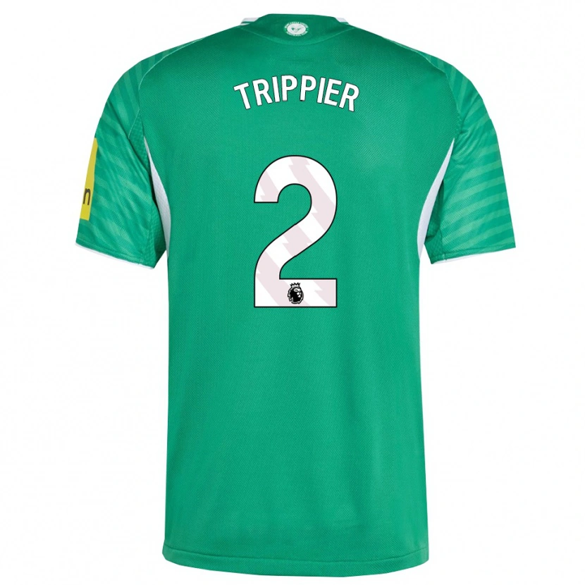 Danxen Herren Kieran Trippier #2 Grün Weiß Auswärtstrikot Trikot 2025/26 T-Shirt Schweiz