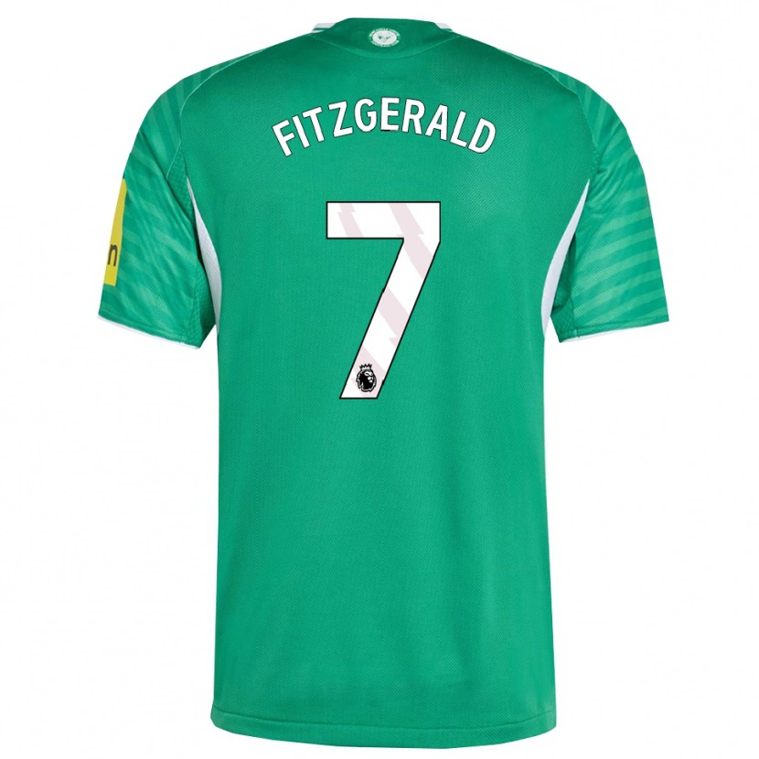 Danxen Herren Kyle Fitzgerald #7 Grün Weiß Auswärtstrikot Trikot 2025/26 T-Shirt Schweiz