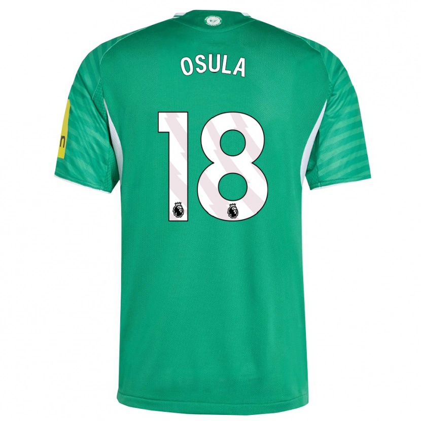 Danxen Herren William Osula #18 Grün Weiß Auswärtstrikot Trikot 2025/26 T-Shirt Schweiz
