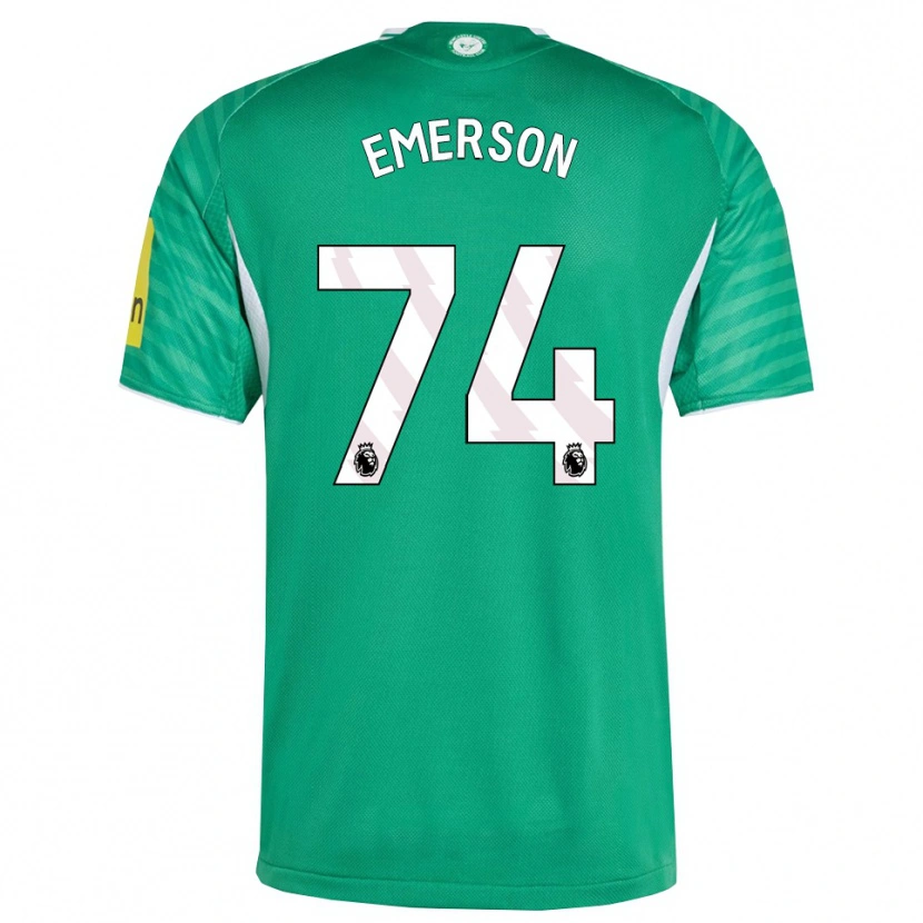 Danxen Herren Johnny Emerson #74 Grün Weiß Auswärtstrikot Trikot 2025/26 T-Shirt Schweiz