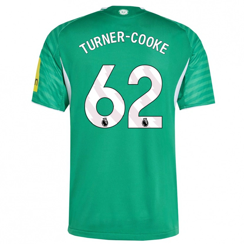 Danxen Herren Jay Turner-Cooke #62 Grün Weiß Auswärtstrikot Trikot 2025/26 T-Shirt Schweiz