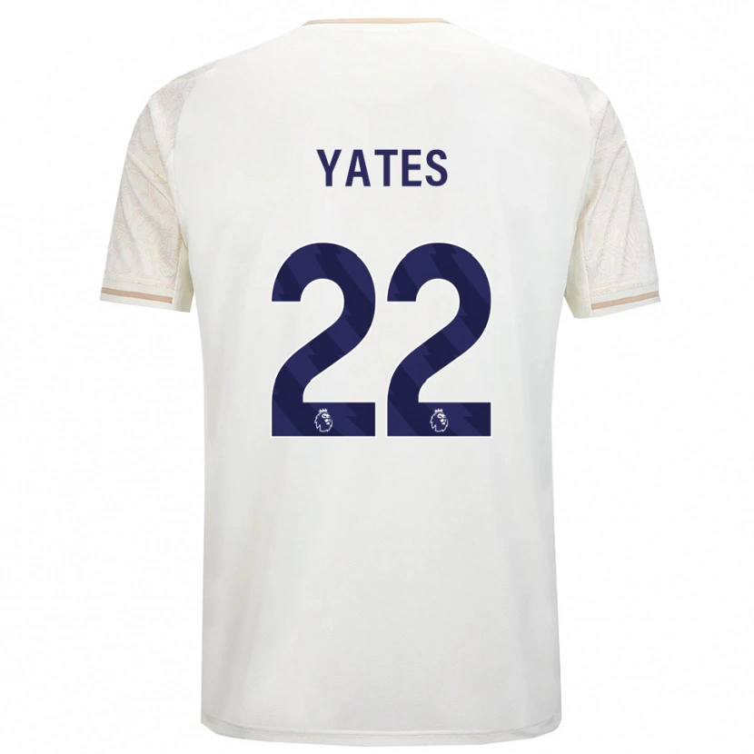 Danxen Herren Ryan Yates #22 Creme Weiß Schwarz Auswärtstrikot Trikot 2025/26 T-Shirt Schweiz