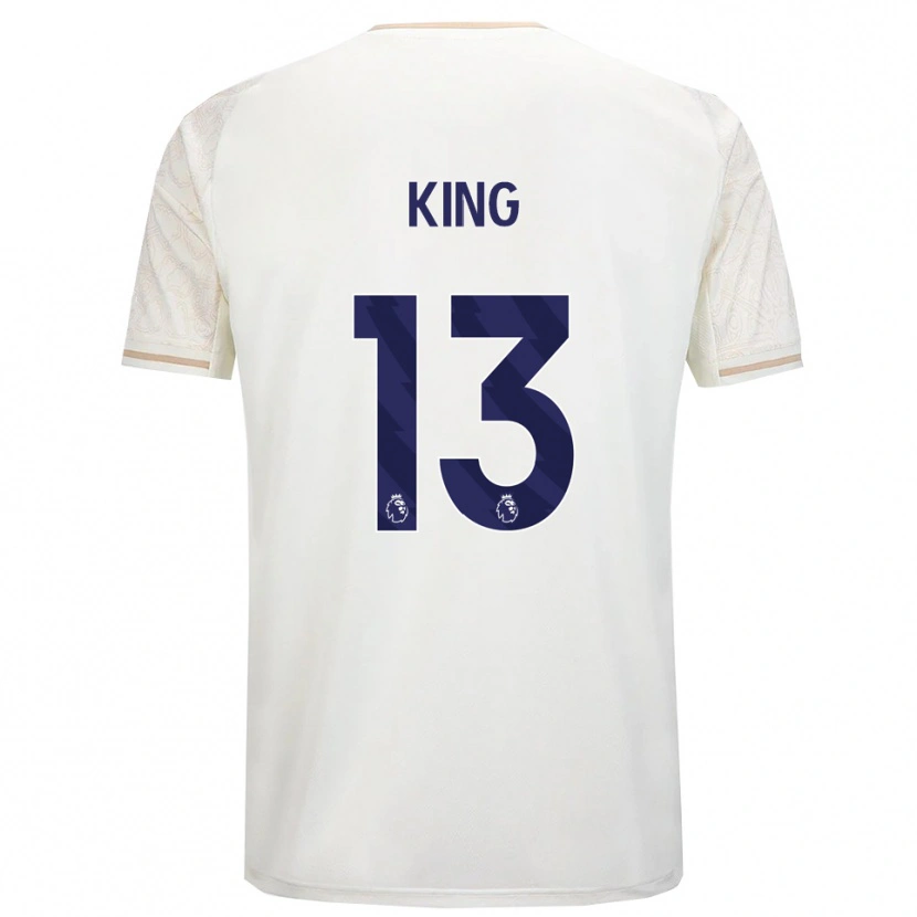 Danxen Herren Leo King #13 Creme Weiß Schwarz Auswärtstrikot Trikot 2025/26 T-Shirt Schweiz