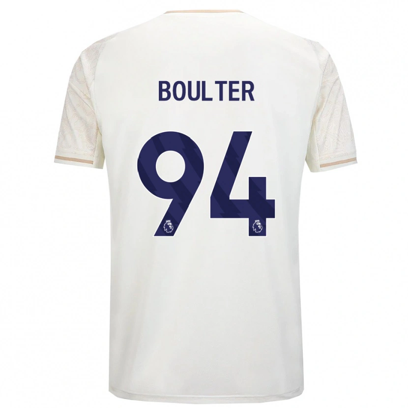 Danxen Herren Evan Boulter #94 Creme Weiß Schwarz Auswärtstrikot Trikot 2025/26 T-Shirt Schweiz