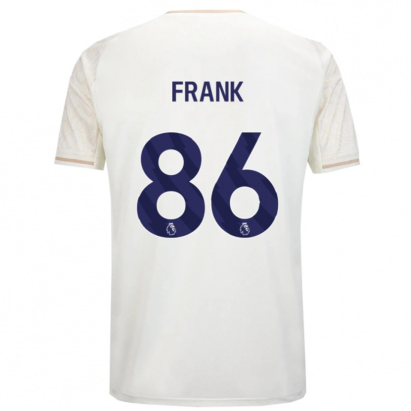 Danxen Herren Frank Djamna #86 Creme Weiß Schwarz Auswärtstrikot Trikot 2025/26 T-Shirt Schweiz
