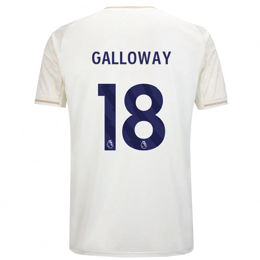 Danxen Herren Bridget Galloway #18 Creme Weiß Schwarz Auswärtstrikot Trikot 2025/26 T-Shirt Schweiz