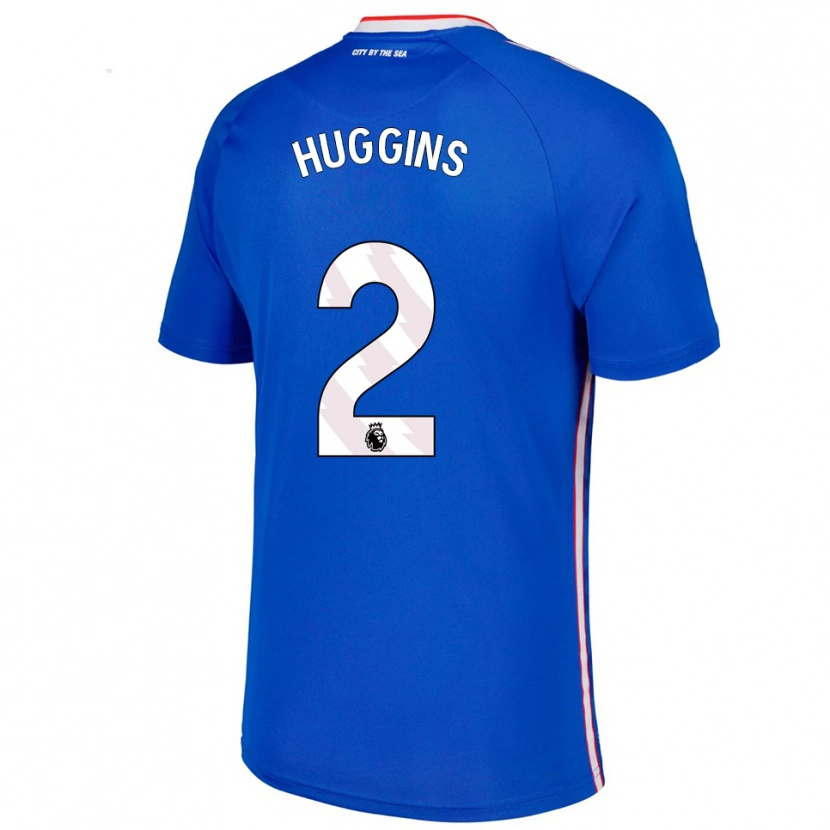 Danxen Herren Niall Huggins #2 Blau Weiß Auswärtstrikot Trikot 2025/26 T-Shirt Schweiz
