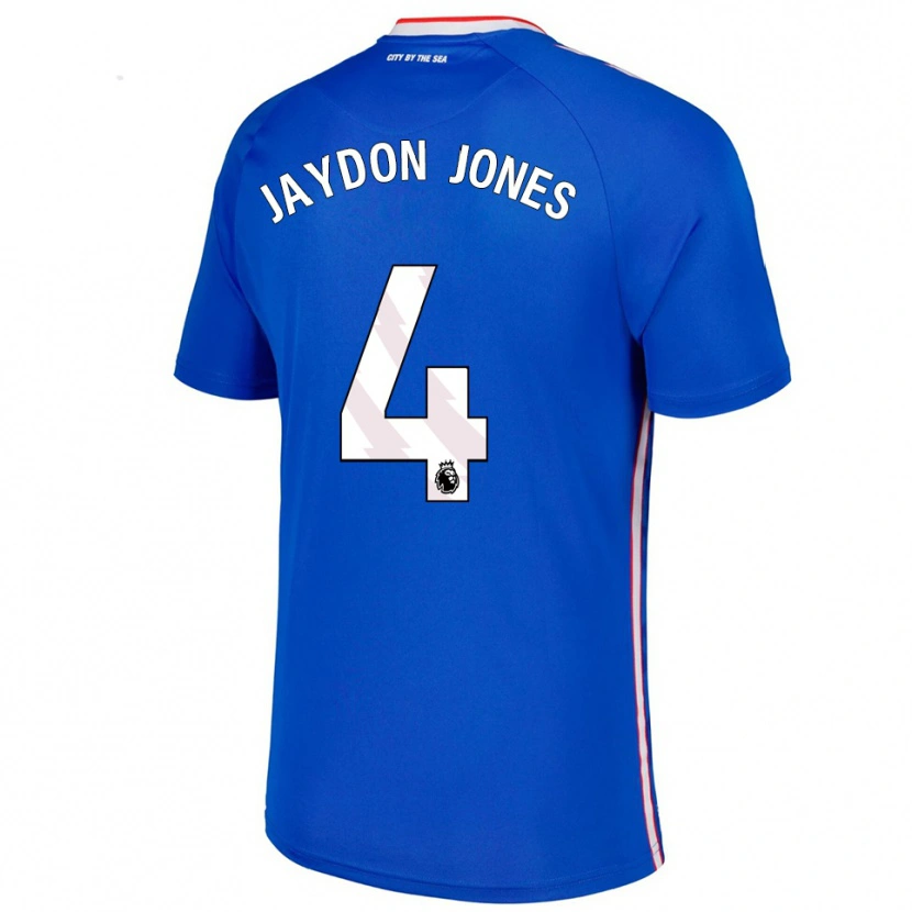 Danxen Herren Jaydon Jones #4 Blau Weiß Auswärtstrikot Trikot 2025/26 T-Shirt Schweiz