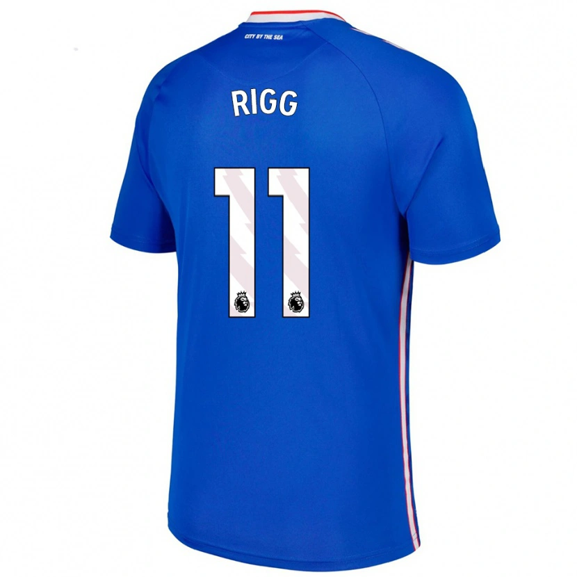 Danxen Herren Chris Rigg #11 Blau Weiß Auswärtstrikot Trikot 2025/26 T-Shirt Schweiz