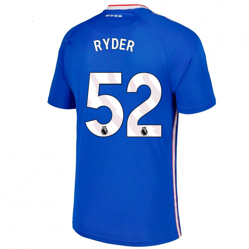 Danxen Herren Joe Ryder #52 Blau Weiß Auswärtstrikot Trikot 2025/26 T-Shirt Schweiz