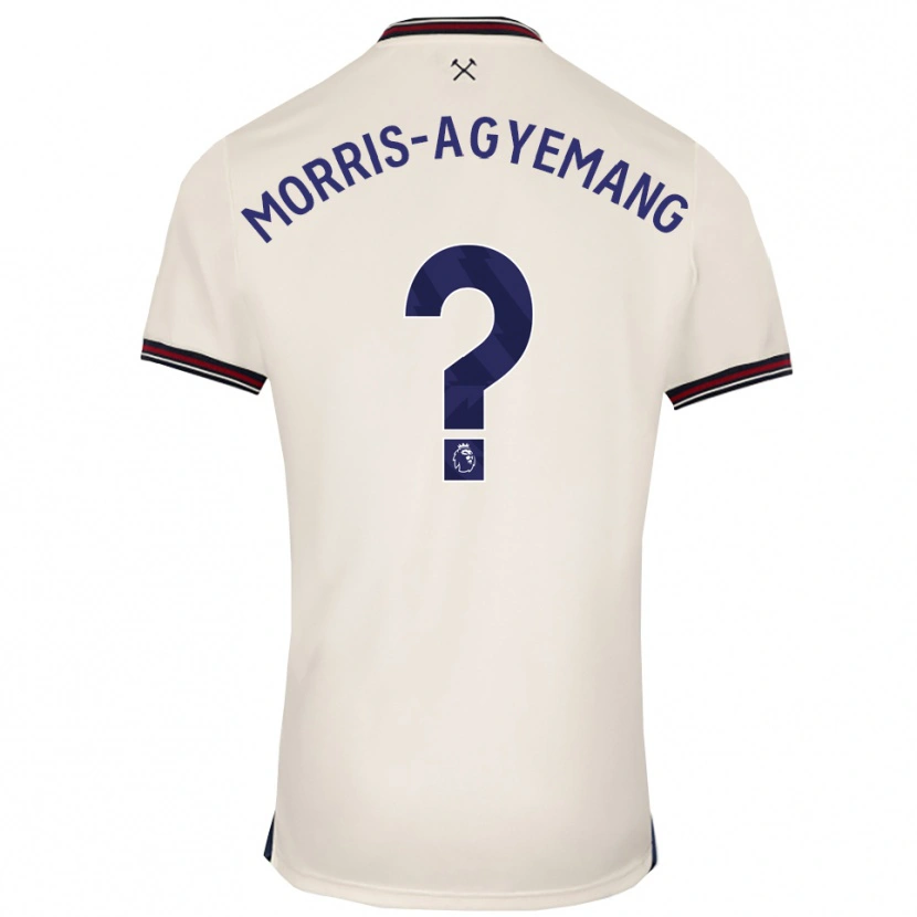 Danxen Herren Reggie Morris-Agyemang #0 Creme Weiß Auswärtstrikot Trikot 2025/26 T-Shirt Schweiz