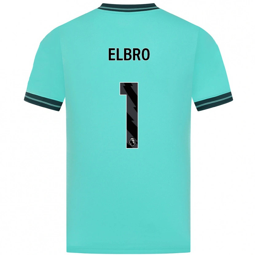 Danxen Herren Maddie Elbro #1 Himmelblau Grün Auswärtstrikot Trikot 2025/26 T-Shirt Schweiz