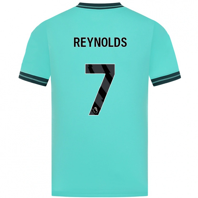 Danxen Herren Fabian Reynolds #7 Himmelblau Grün Auswärtstrikot Trikot 2025/26 T-Shirt Schweiz