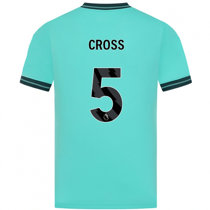 Danxen Herren Emma Cross #5 Himmelblau Grün Auswärtstrikot Trikot 2025/26 T-Shirt Schweiz