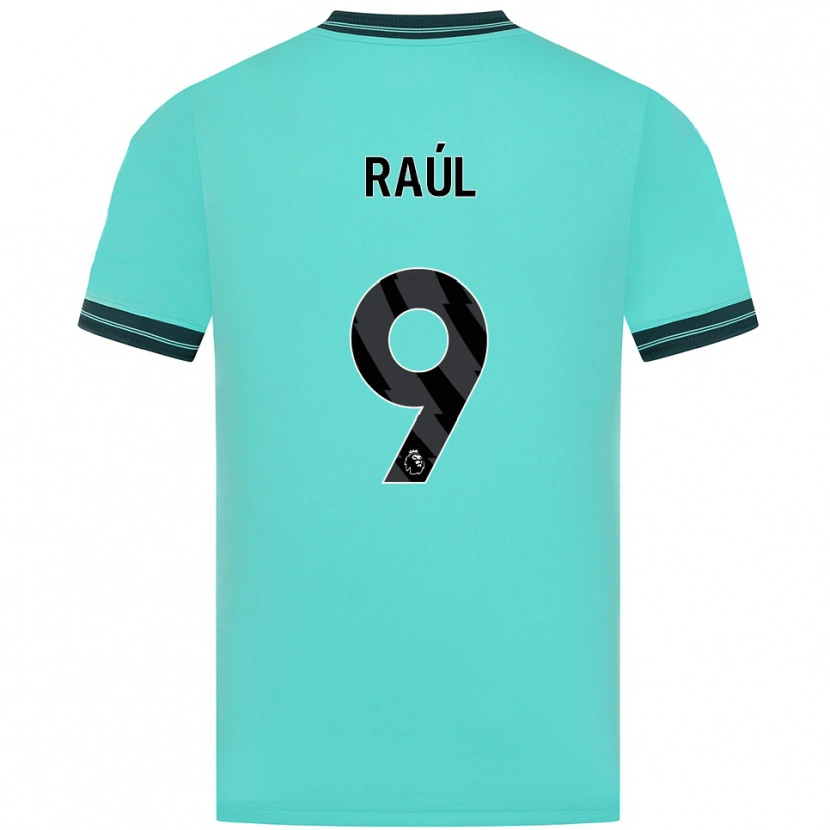 Danxen Herren Raul Jimenez #9 Himmelblau Grün Auswärtstrikot Trikot 2025/26 T-Shirt Schweiz