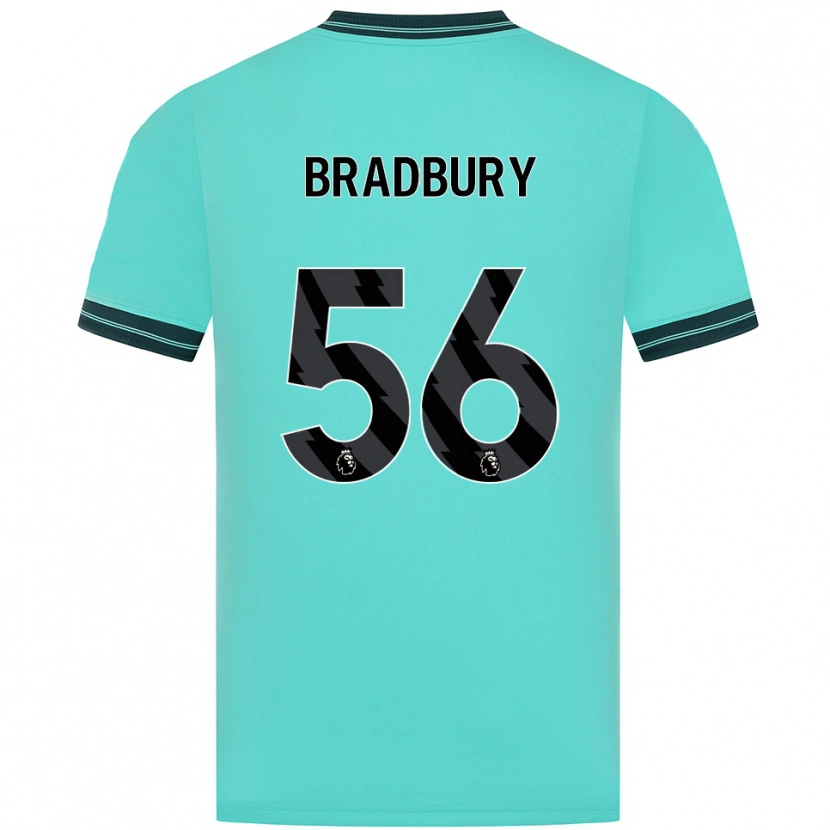 Danxen Herren Makenzie Bradbury #56 Himmelblau Grün Auswärtstrikot Trikot 2025/26 T-Shirt Schweiz