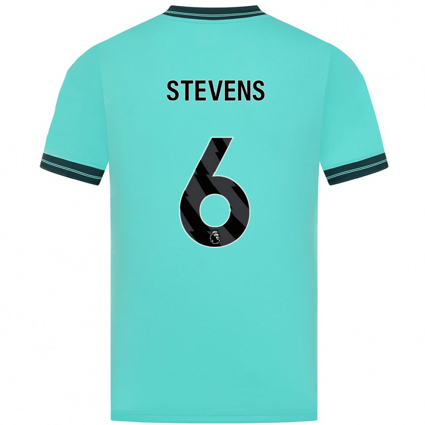 Danxen Herren Mason Stevens #6 Himmelblau Grün Auswärtstrikot Trikot 2025/26 T-Shirt Schweiz