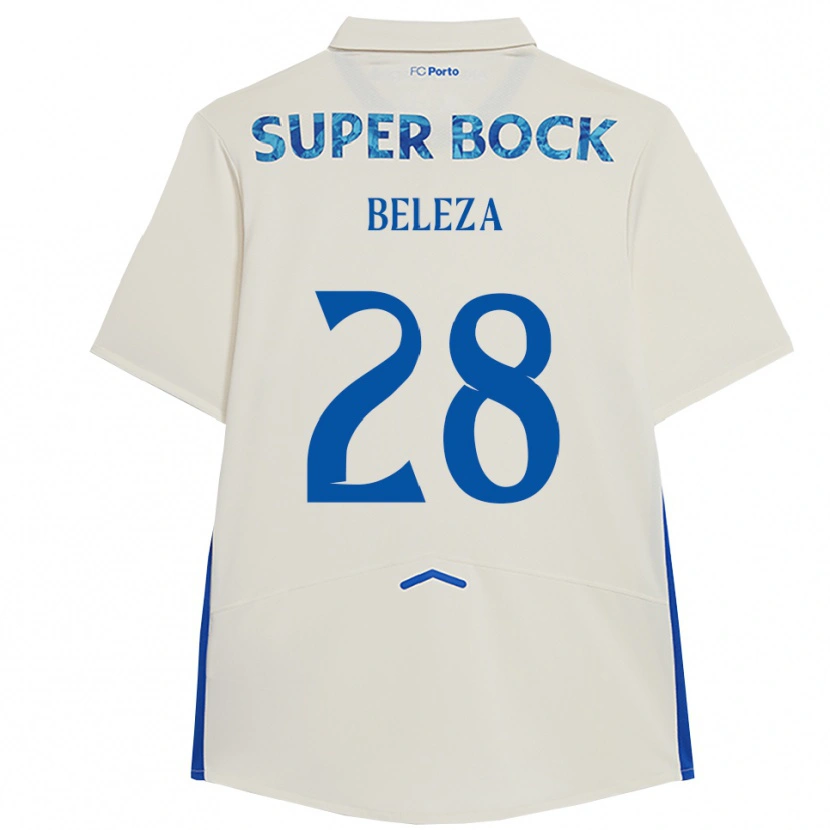 Danxen Herren Tatiana Beleza #28 Weiß Blau Ausweichtrikot Trikot 2025/26 T-Shirt Schweiz