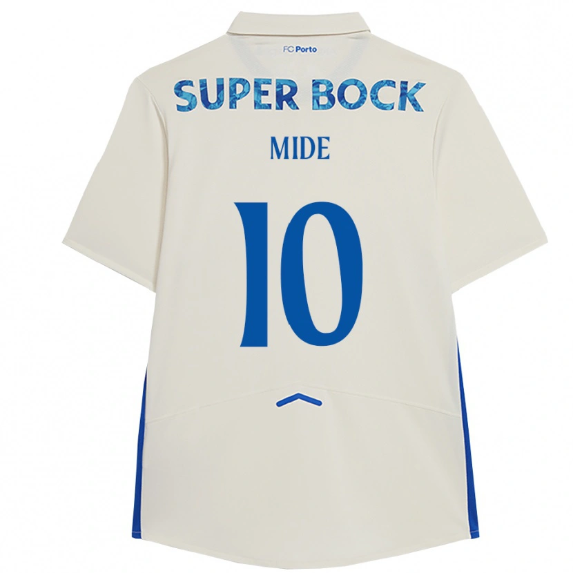 Danxen Herren Mateus Mide #10 Weiß Blau Ausweichtrikot Trikot 2025/26 T-Shirt Schweiz
