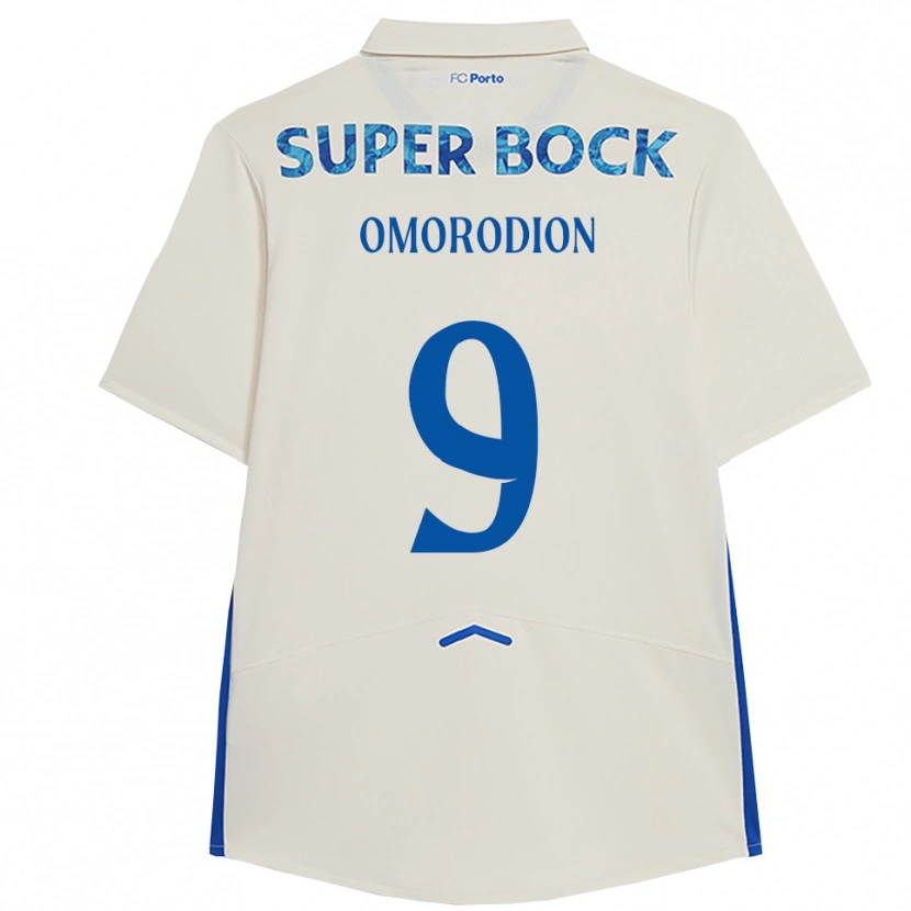 Danxen Herren Samu Aghehowa #9 Weiß Blau Ausweichtrikot Trikot 2025/26 T-Shirt Schweiz