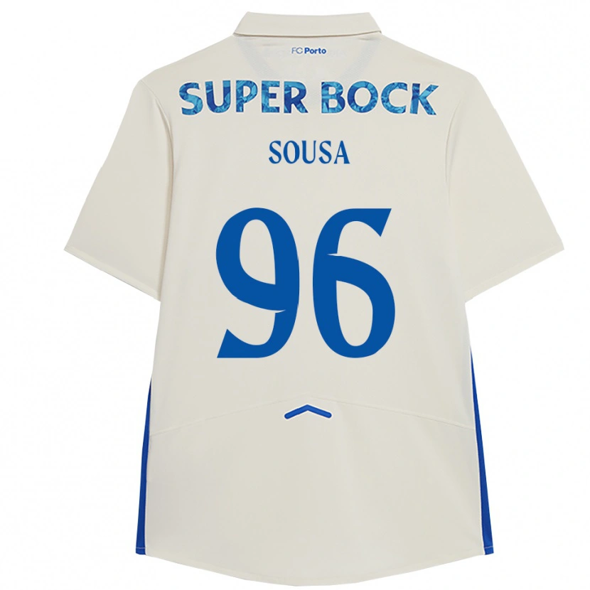 Danxen Herren Filipe Sousa #96 Weiß Blau Ausweichtrikot Trikot 2025/26 T-Shirt Schweiz