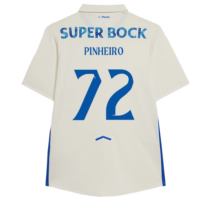 Danxen Herren Rodrigo Pinheiro #72 Weiß Blau Ausweichtrikot Trikot 2025/26 T-Shirt Schweiz
