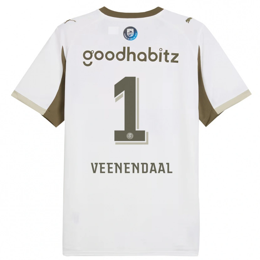 Danxen Herren Sari Van Veenendaal #1 Weiß Grau Ausweichtrikot Trikot 2025/26 T-Shirt Schweiz