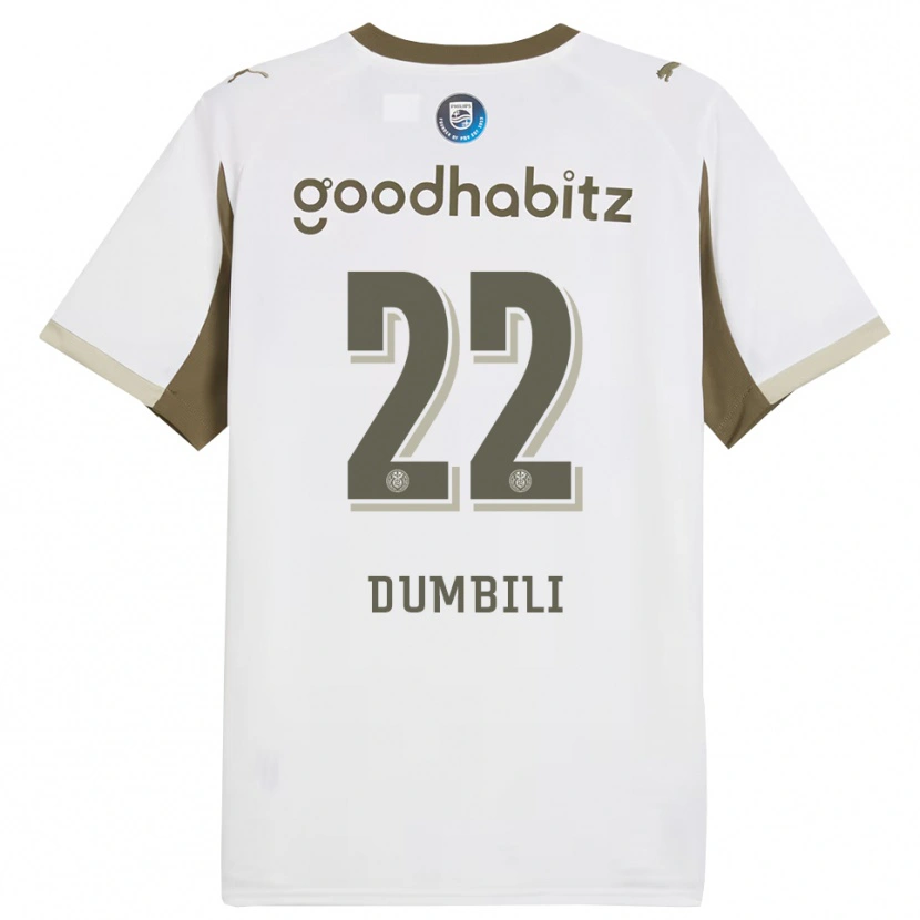 Danxen Herren Samuel Dumbili #22 Weiß Grau Ausweichtrikot Trikot 2025/26 T-Shirt Schweiz