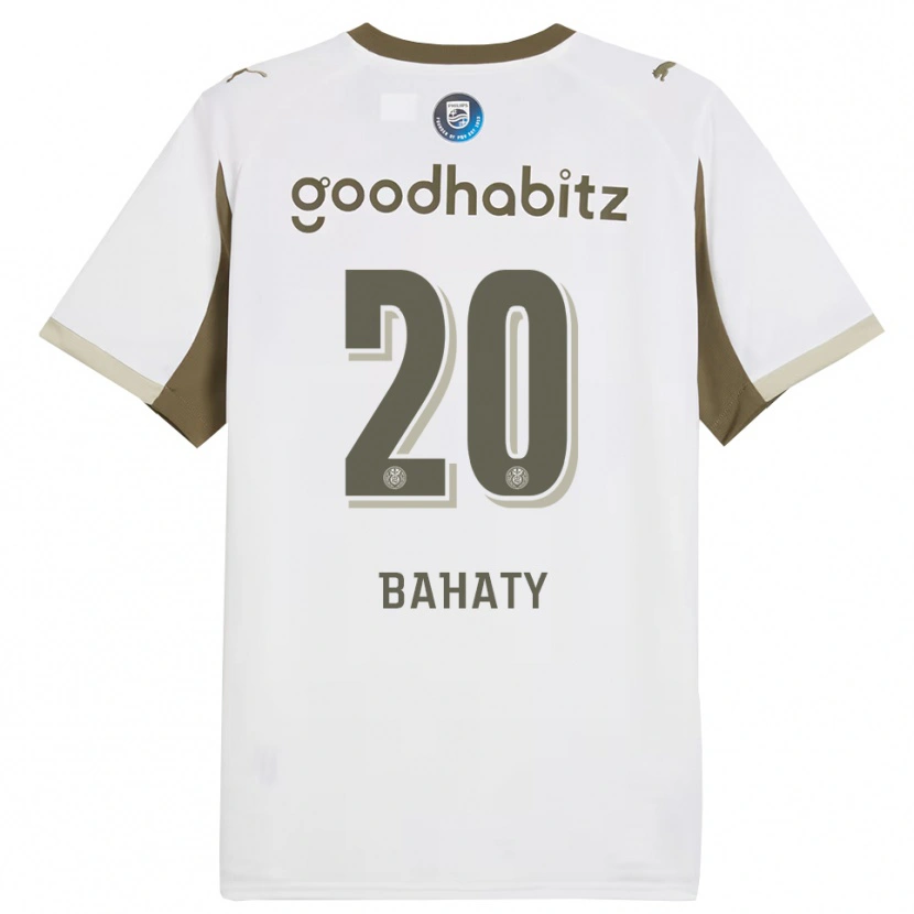 Danxen Herren Manuel Bahaty #20 Weiß Grau Ausweichtrikot Trikot 2025/26 T-Shirt Schweiz