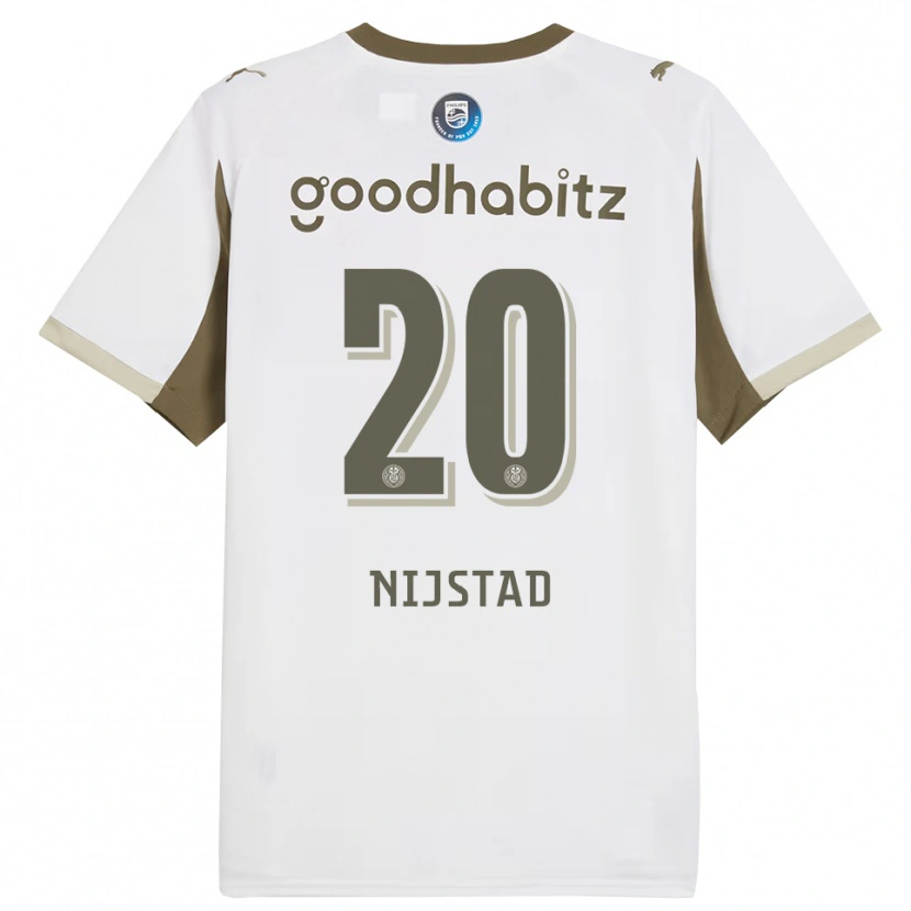 Danxen Herren Nina Nijstad #20 Weiß Grau Ausweichtrikot Trikot 2025/26 T-Shirt Schweiz