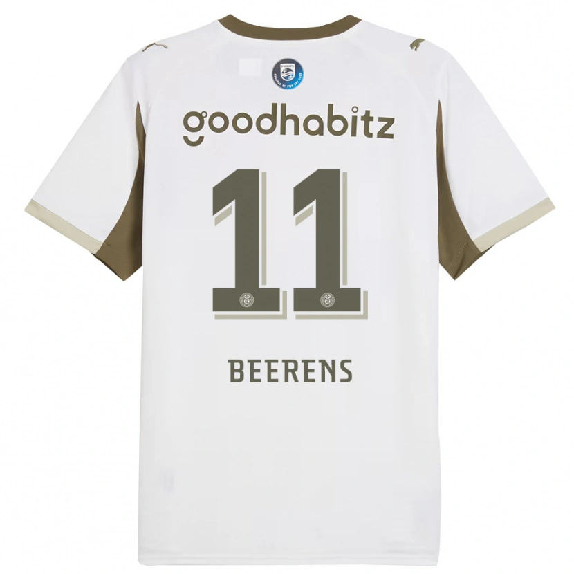 Danxen Herren Jairo Beerens #11 Weiß Grau Ausweichtrikot Trikot 2025/26 T-Shirt Schweiz
