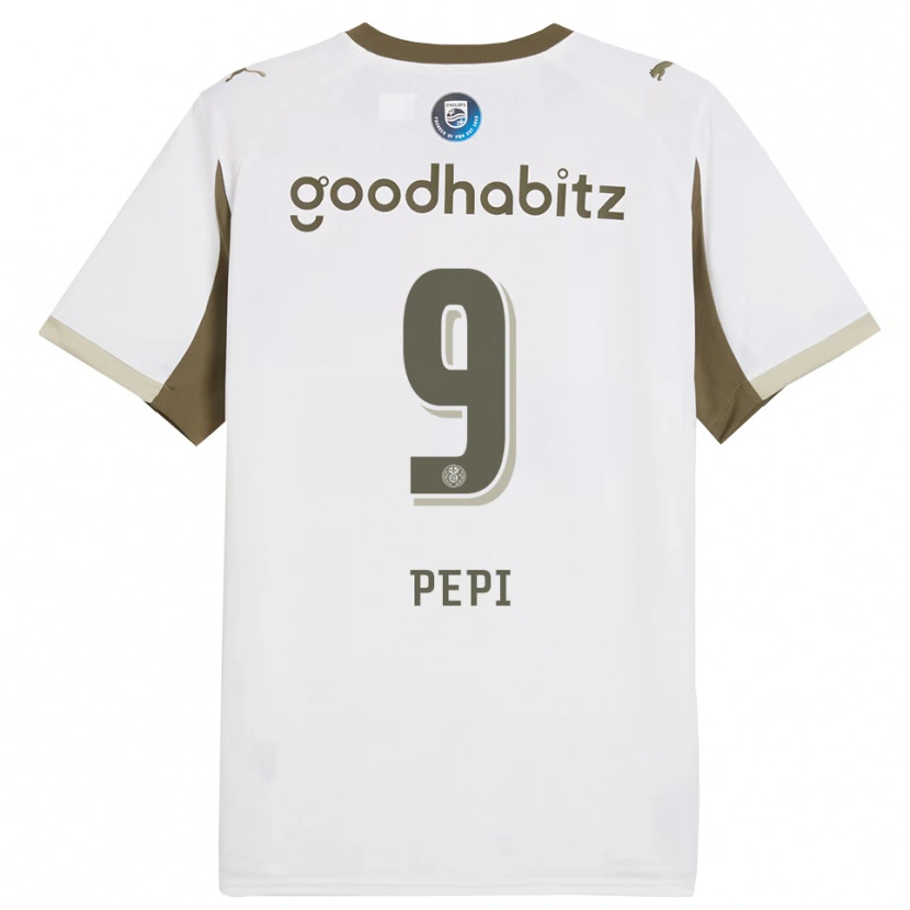 Danxen Herren Ricardo Pepi #9 Weiß Grau Ausweichtrikot Trikot 2025/26 T-Shirt Schweiz