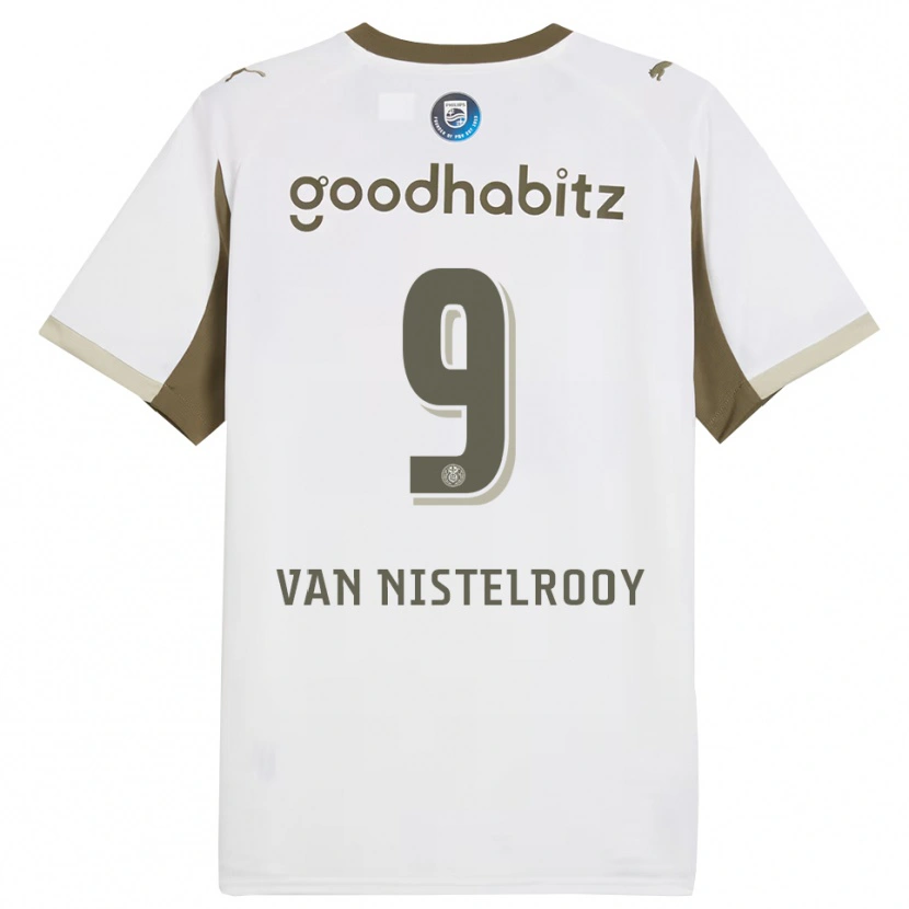 Danxen Herren Liam Van Nistelrooy #9 Weiß Grau Ausweichtrikot Trikot 2025/26 T-Shirt Schweiz