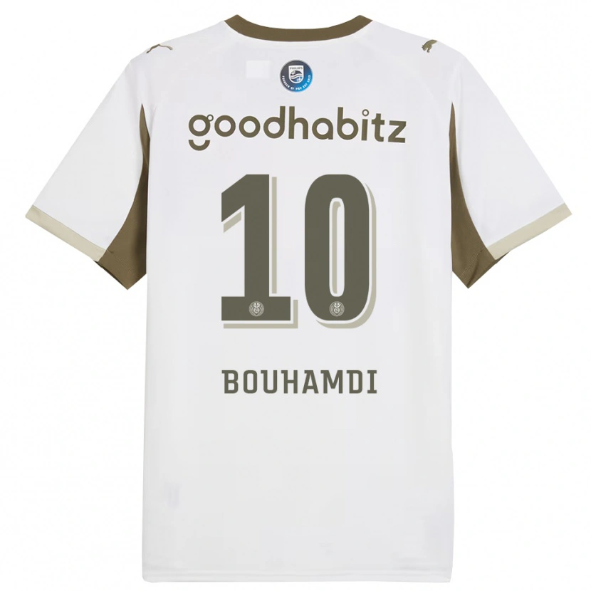 Danxen Herren Amir Bouhamdi #10 Weiß Grau Ausweichtrikot Trikot 2025/26 T-Shirt Schweiz