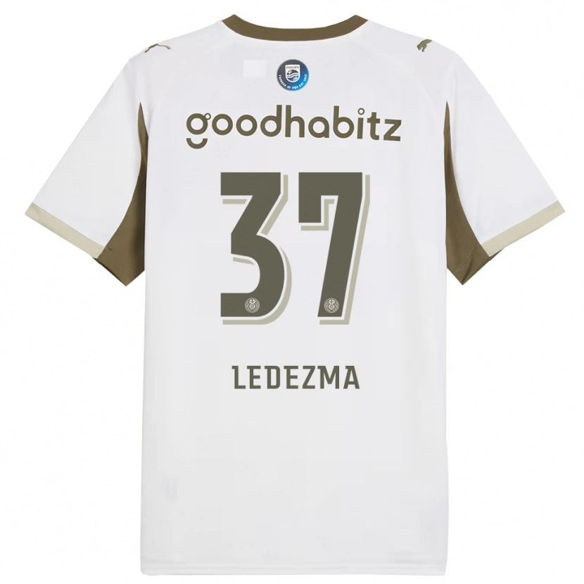Danxen Herren Richard Ledezma #37 Weiß Grau Ausweichtrikot Trikot 2025/26 T-Shirt Schweiz